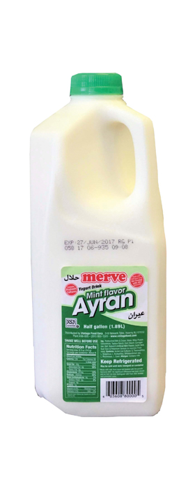 MERVE YOGURT DRINK-MINT 0.5GL