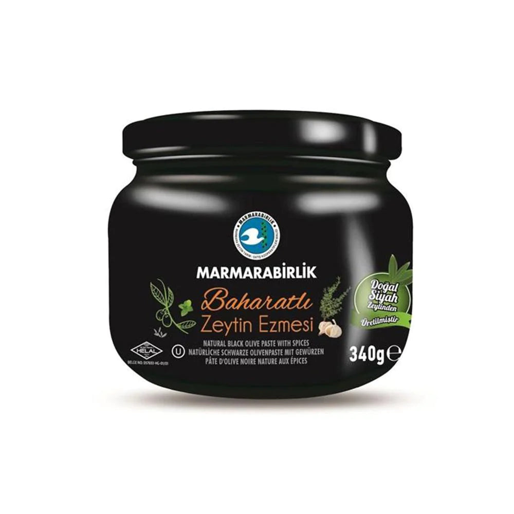 MB BLACK OLIVE PASTE BAHARATLI 340G..