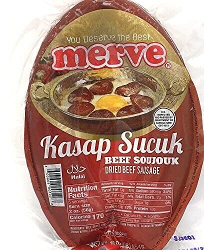 MERVE BEEF SOUJOUK BUTCHER STYLE 1L..