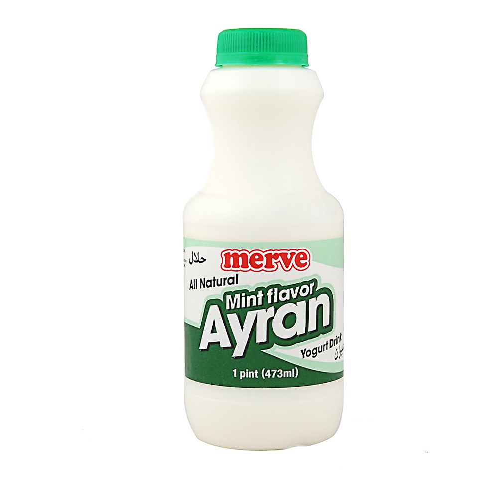 Merve Yogurt Drink-mint 473Ml