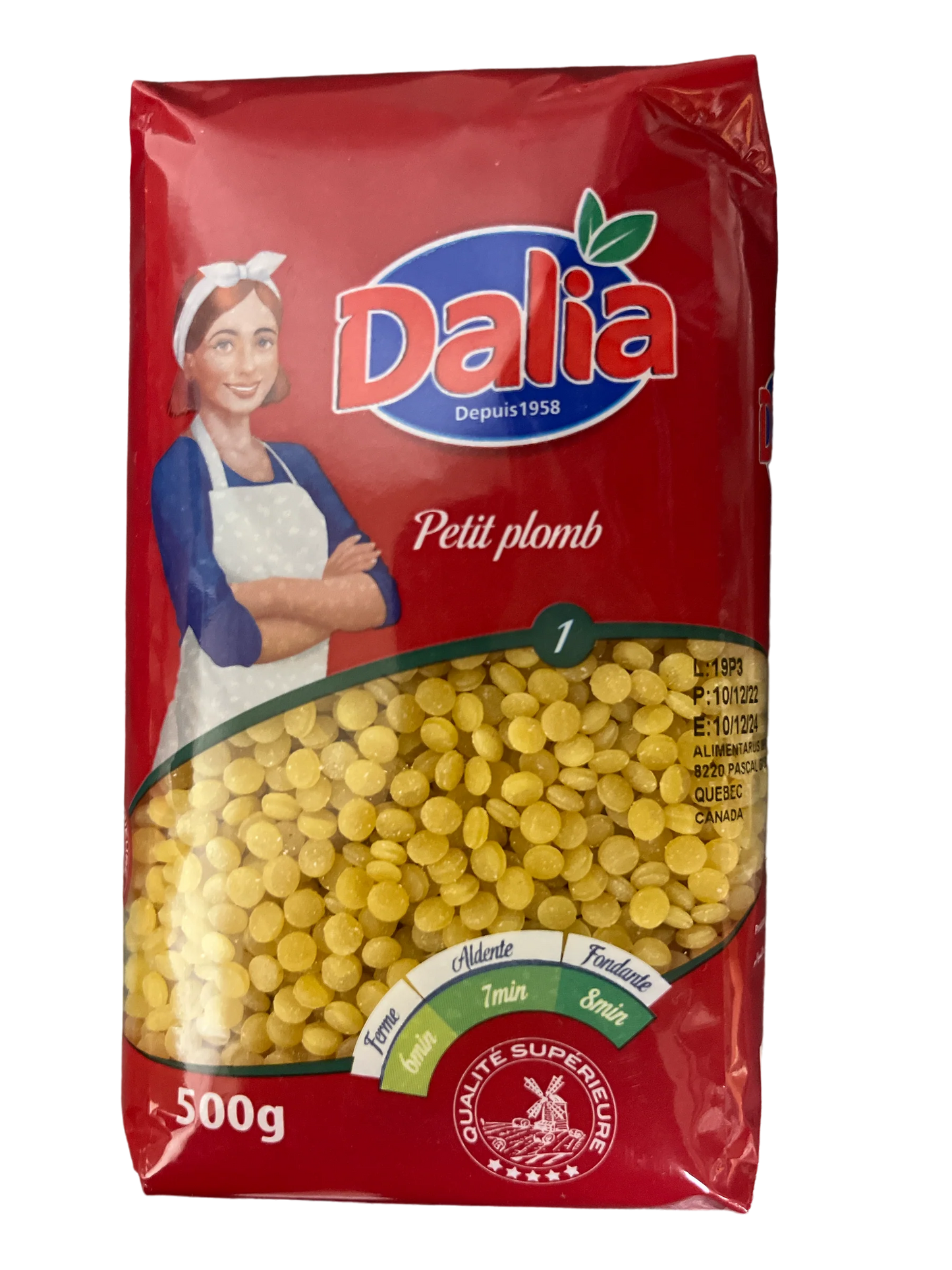 Pasta petit plomb Dalia 500g